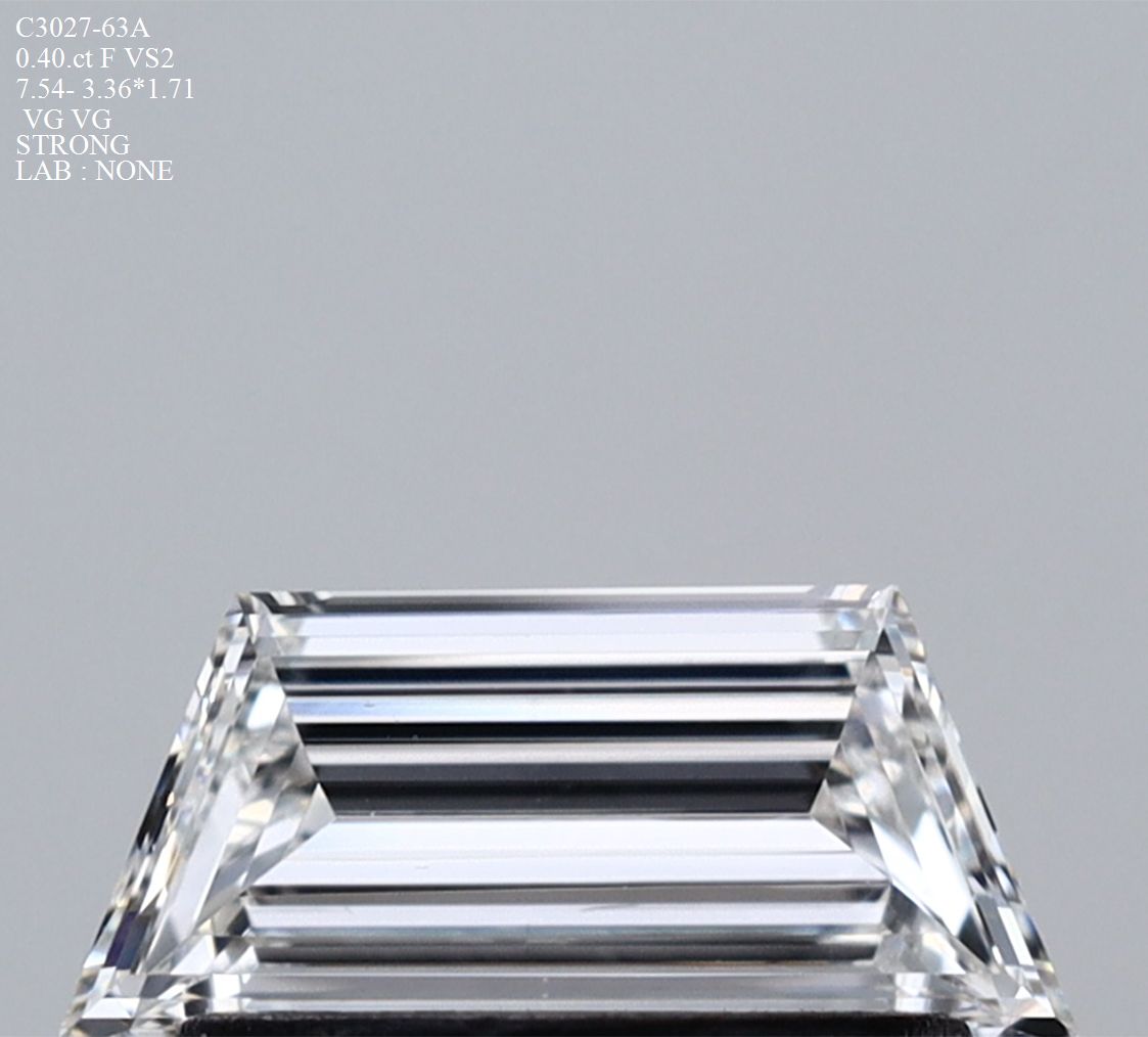 Prírodný diamant trapezoid,...