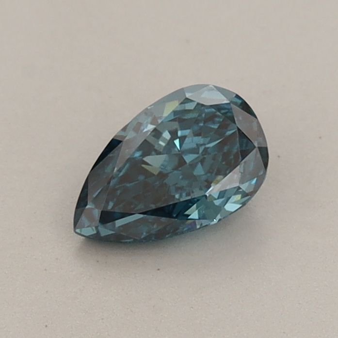 0.46 CT Fancy Vivid Blue PEAR