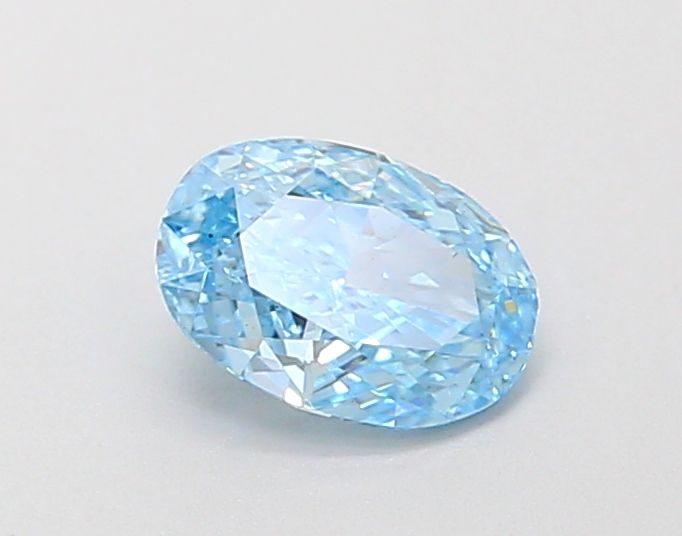0.44 CT Fancy Vivid Blue PEAR