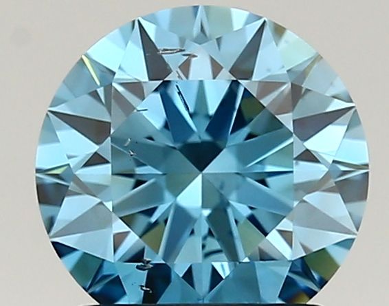 1.35 CT Fancy Vivid Blue ROUND