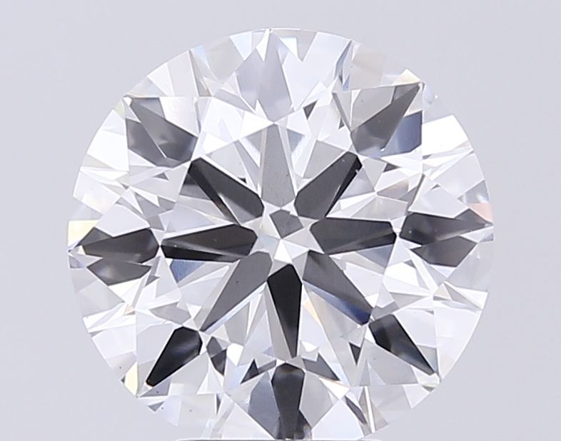 Diamant Rond 4.88 ct - Couleur F - Pureté VS1