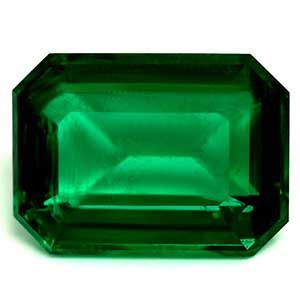 Szmaragd 1,51 ct, zielony, szlif szmaragdowy