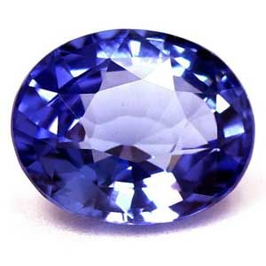 Szafir 1,48 ct, niebieski, szlif owalny