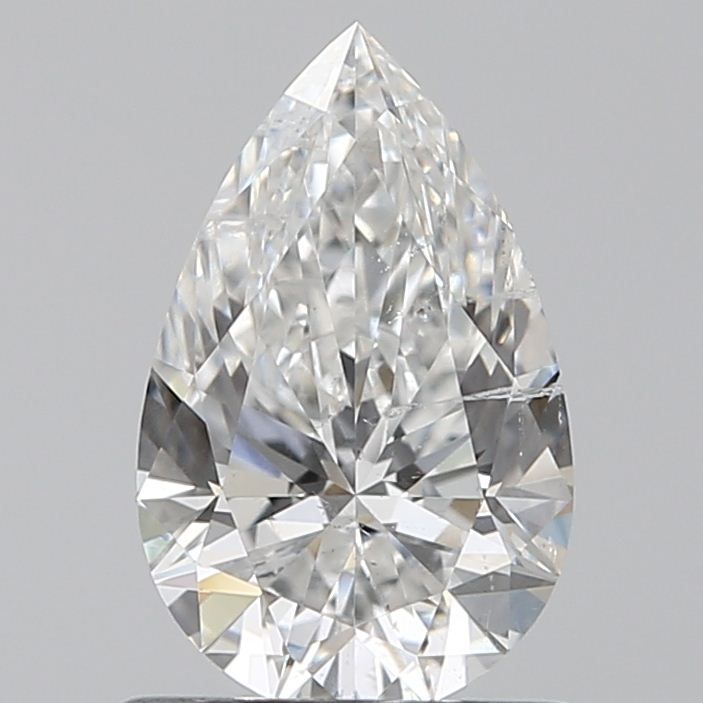 Diamant Poire 0.80 ct - Couleur F - Pureté SI2
