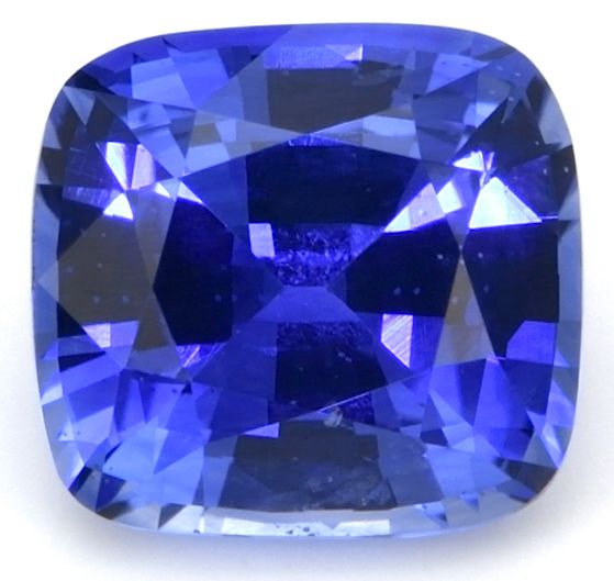 Szafir 1,60 ct, niebieski, szlif cushion