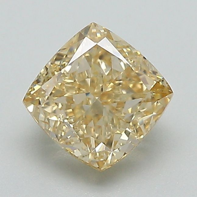 1.31 CT Fancy Intense Yellow CUSHION MODIFIED