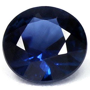 SAPPHIRE FACETED 0.72ct BLUE Deep Blue EC MADAGASCAR HEATED