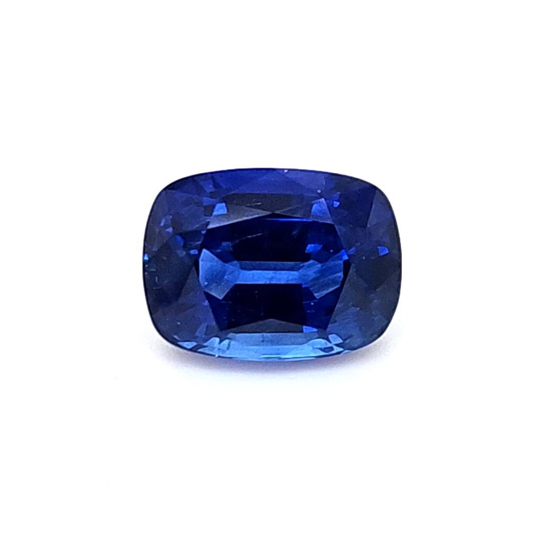 SAPPHIRE FACETED 4.98ct BLUE Blue EC SRILANKA HEATED