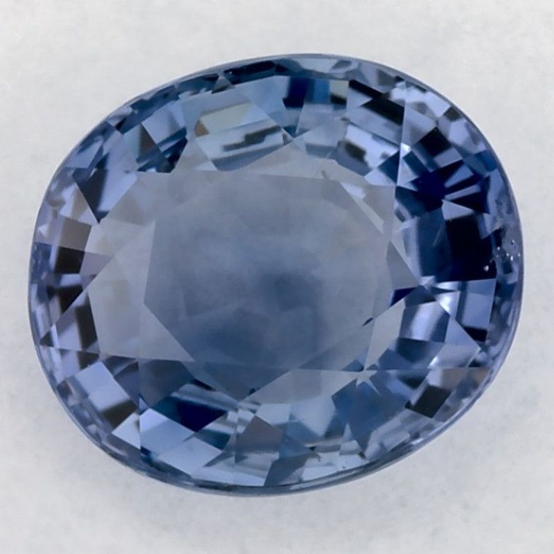 Szafir 2,06 ct, niebieski, szlif owalny