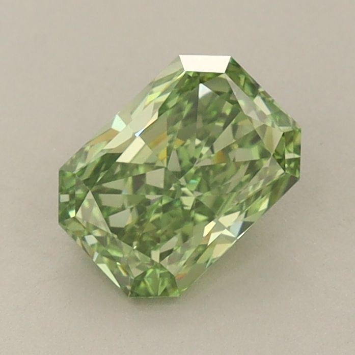 0.86 CT Fancy Vivid Green RADIANT