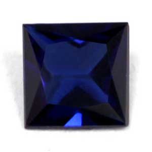 SAPPHIRE FACETED 0.41ct BLUE Intense Blue EC SRILANKA HEATED