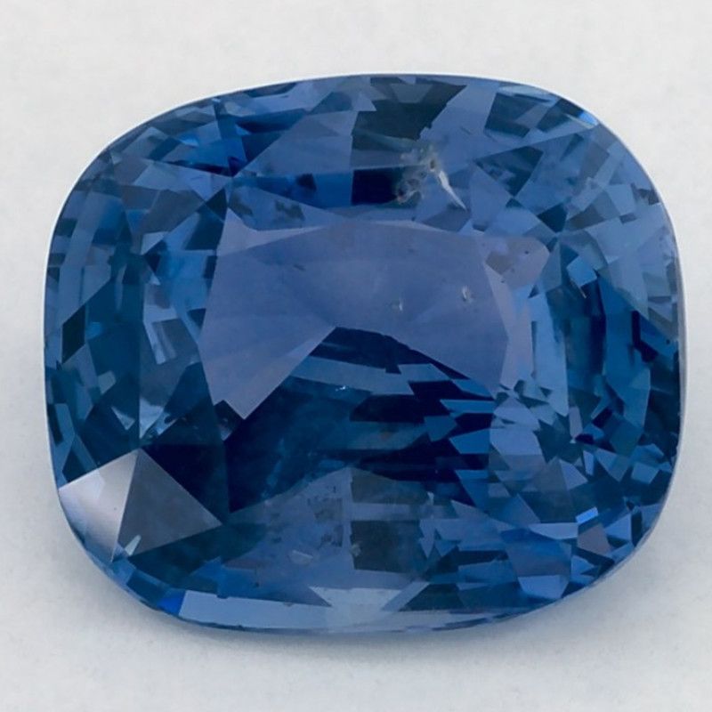 Szafir 4,06 ct, niebieski, szlif cushion