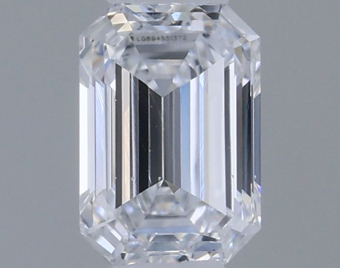Diamant Émeraude 0.22 ct - Couleur D - Pureté VS1