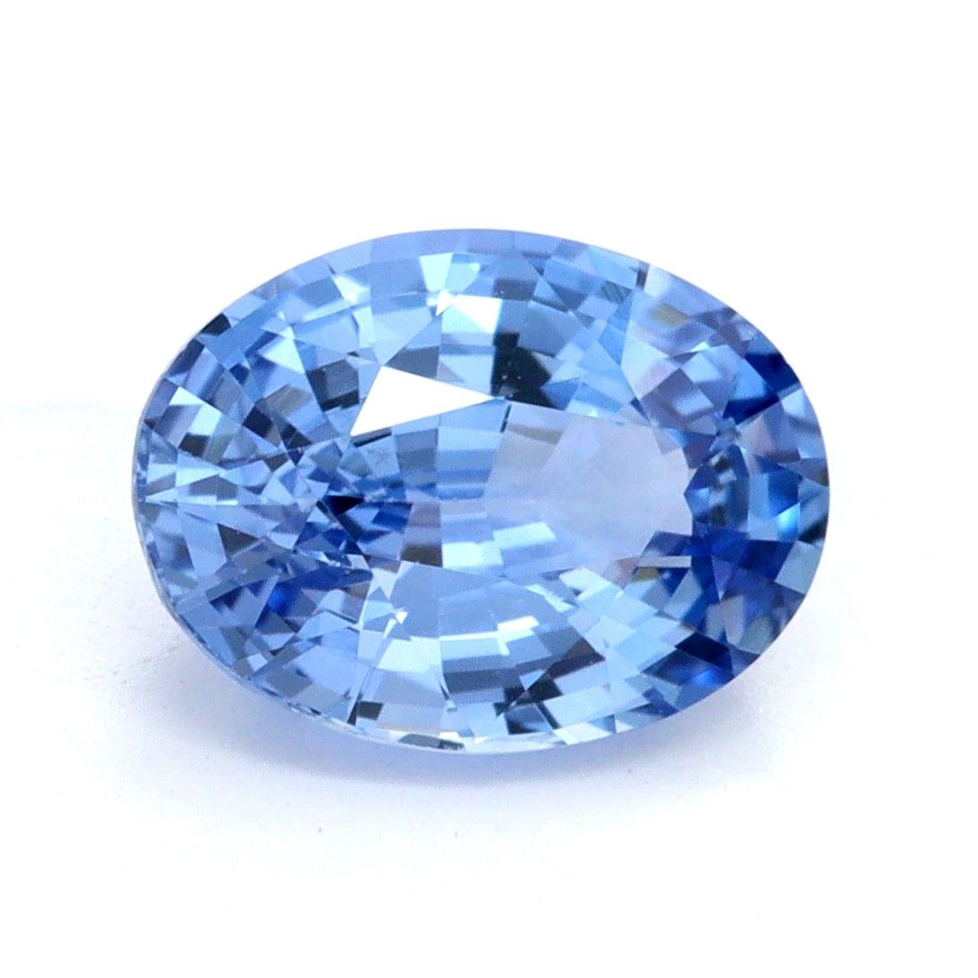 SAPPHIRE FACETED 1.46ct BLUE EC SRILANKA HEATED