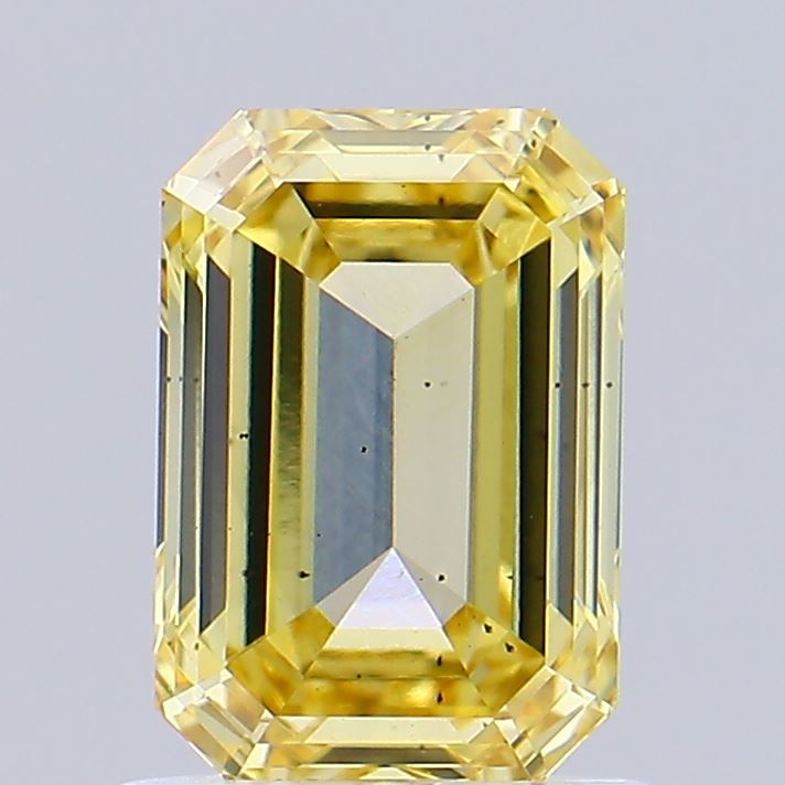1.09 CT Fancy Yellow EMERALD