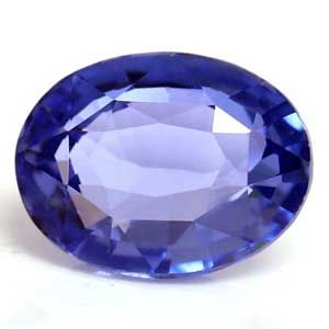 Szafir 1,00 ct, niebieski, szlif owalny
