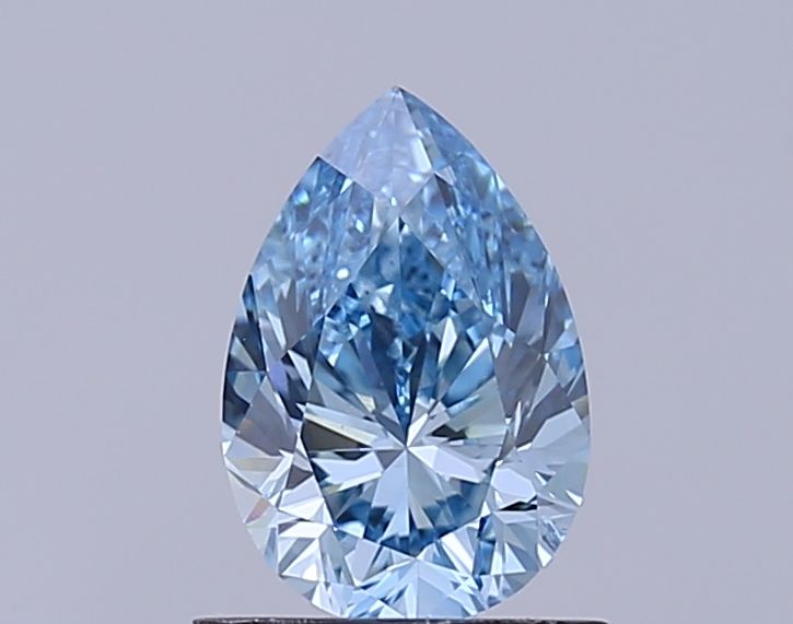 0.98 CT Fancy Vivid Blue PEAR