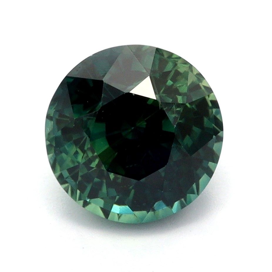SAPPHIRE FACETED 1.32ct TEAL TEAL EC MADAGASCAR HEATED
