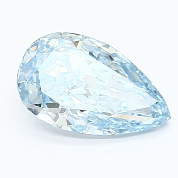 1.26 CT Fancy Intense Blue PEAR