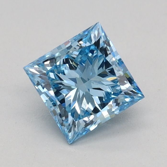 0.54 CT Fancy Vivid Blue PRINCESS