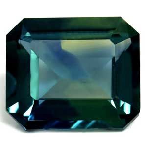 SAPPHIRE FACETED 1.02ct TEAL Teal EC MADAGASCAR NONE
