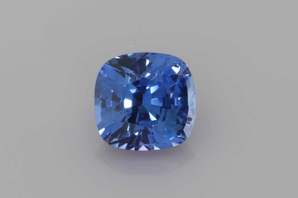 Szafir 1,14 ct, niebieski, szlif cushion