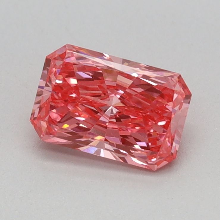 0.58 CT Fancy Vivid Pink RADIANT