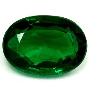 Szmaragd 1,84 ct, zielony, szlif owalny