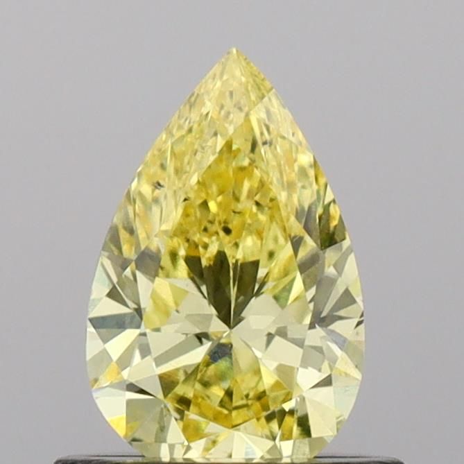 0.61 CT Fancy Intense Yellow PEAR