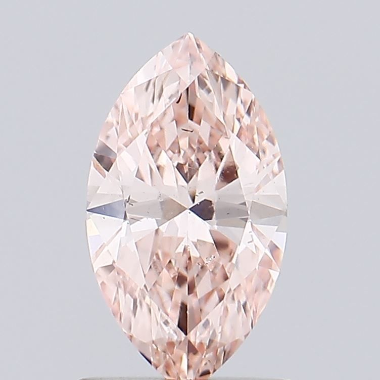 1.01 CT Fancy Intense Brownish Pink MARQUISE