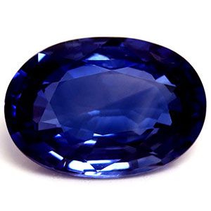 Szafir 1,21 ct, niebieski, szlif owalny
