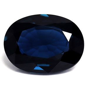 SAPPHIRE FACETED 1.51ct BLUE Intense Blue EC MADAGASCAR NONE