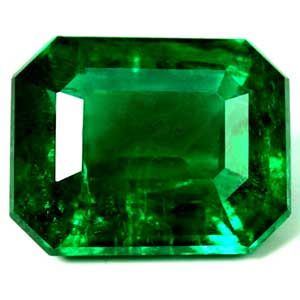 Szmaragd 1,65 ct, zielony, szlif szmaragdowy