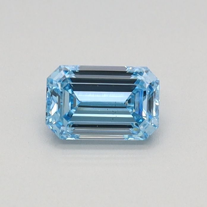 0.31 CT Fancy Intense Blue EMERALD