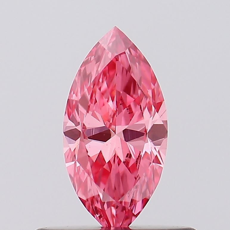 0.38 CT Fancy Vivid Pink MARQUISE