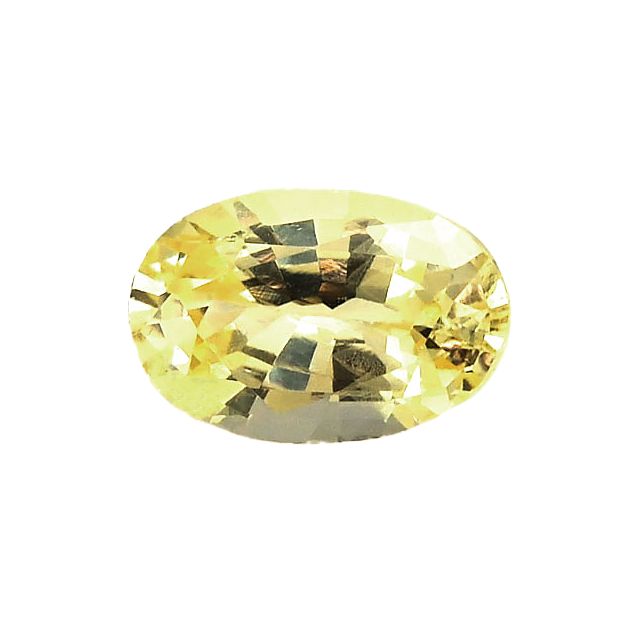 SAPPHIRE FACETED 1.18ct YELLOW Yellow EC SRILANKA HEATED