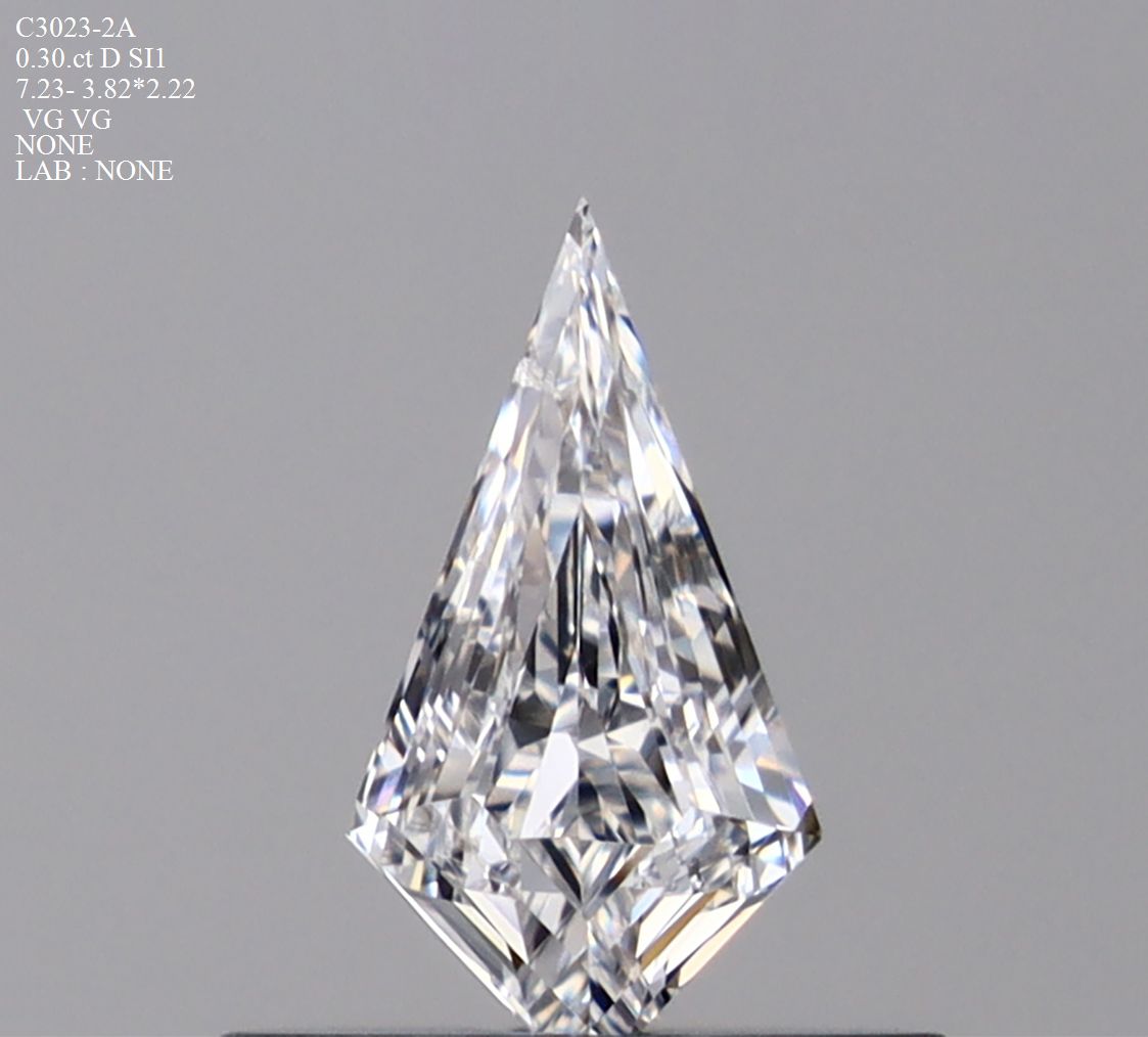 Prírodný diamant kite, SI1,...