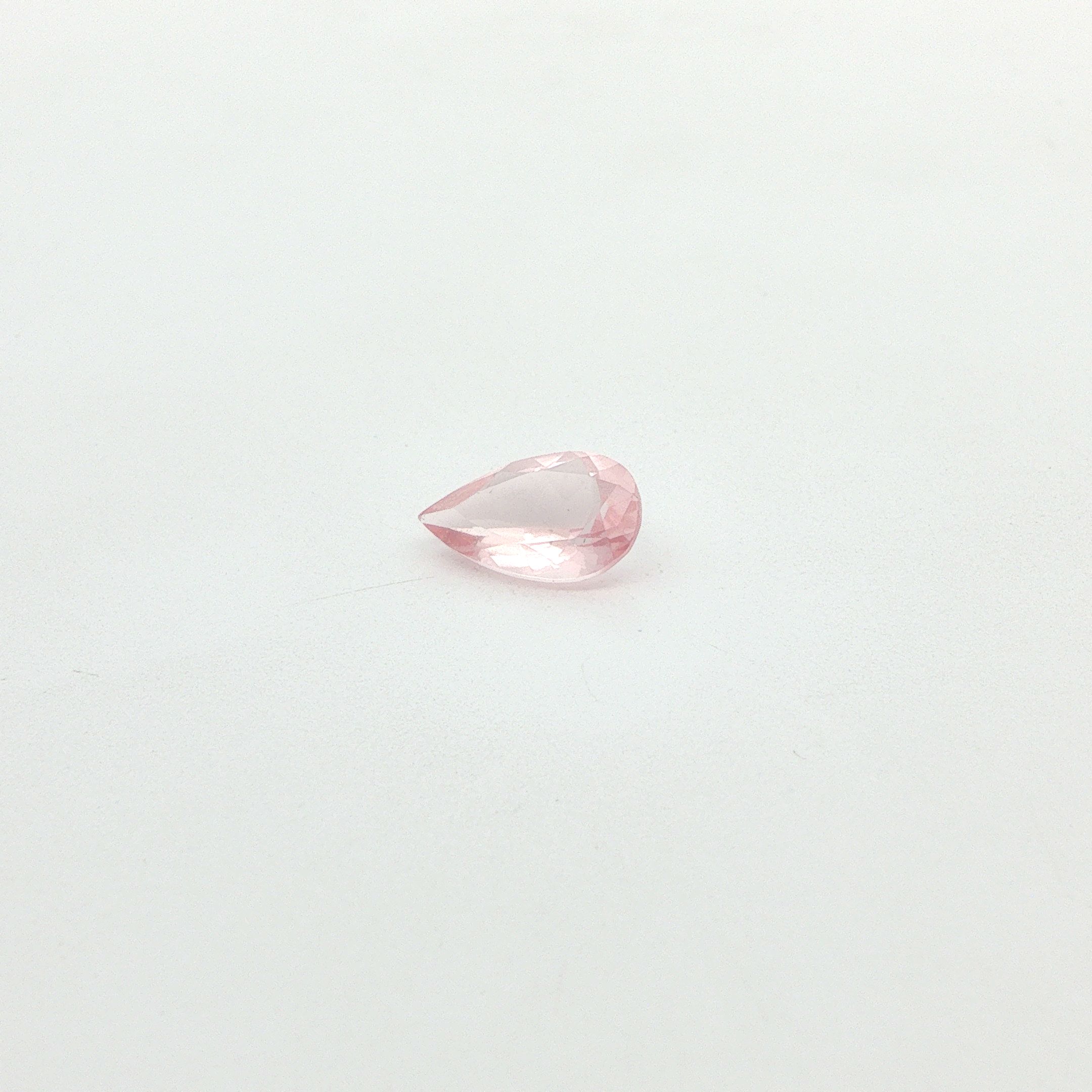 1.16 ct Pear morganite