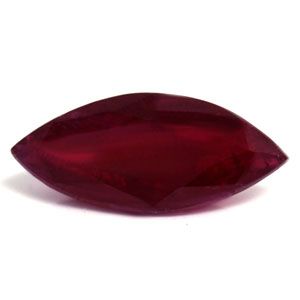 RUBY FACETED 2.58ct RED Deep Red SI REST_OF_AFRICA NONE