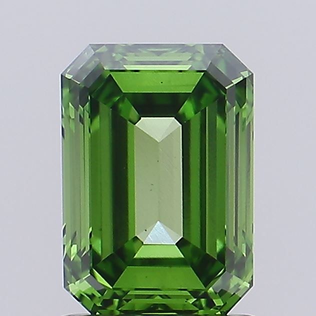 1.21 CT Fancy Vivid Green EMERALD