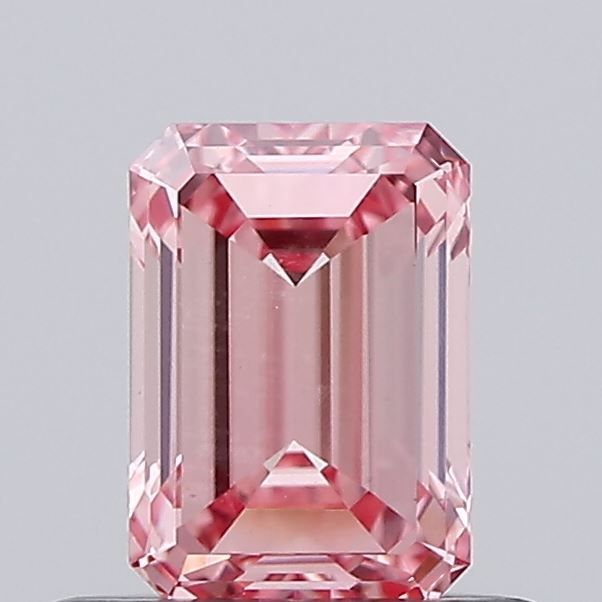 0.46 CT Fancy Intense Pink EMERALD