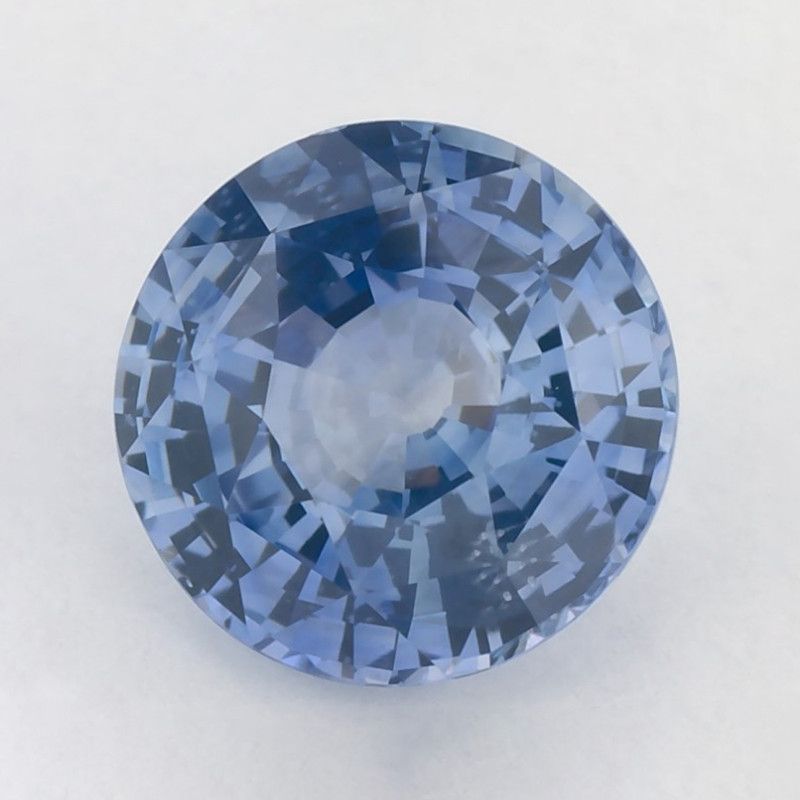 Szafir 1,64 ct, niebieski, szlif okrągły