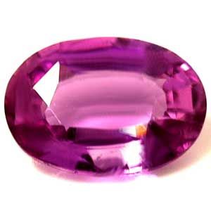 Szafir 1,49 ct, różowy, szlif owalny