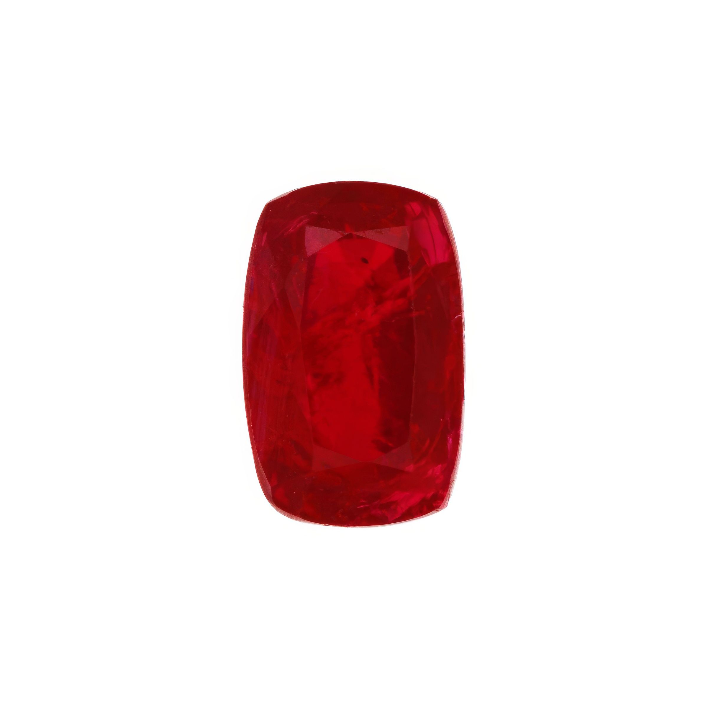 Rubin 1,09 ct, czerwony, szlif cushion