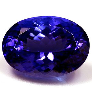 Tanzanit 11,58 ct, niebieski, szlif owalny