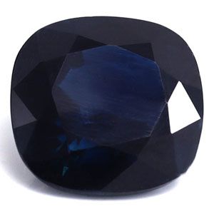 SAPPHIRE FACETED 3.01ct BLUE Deep Blue EC MADAGASCAR HEATED