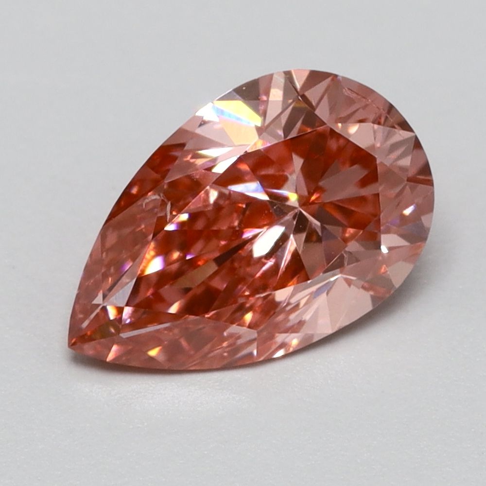 0.52 CT Fancy Vivid Pink PEAR