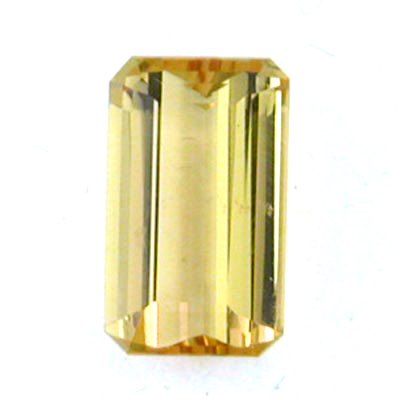 TOPAZ FACETED 5.42ct YELLOW Yellow,Gold EC BRAZIL HEATED