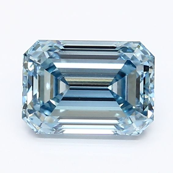 1.06 CT Fancy Intense Blue EMERALD