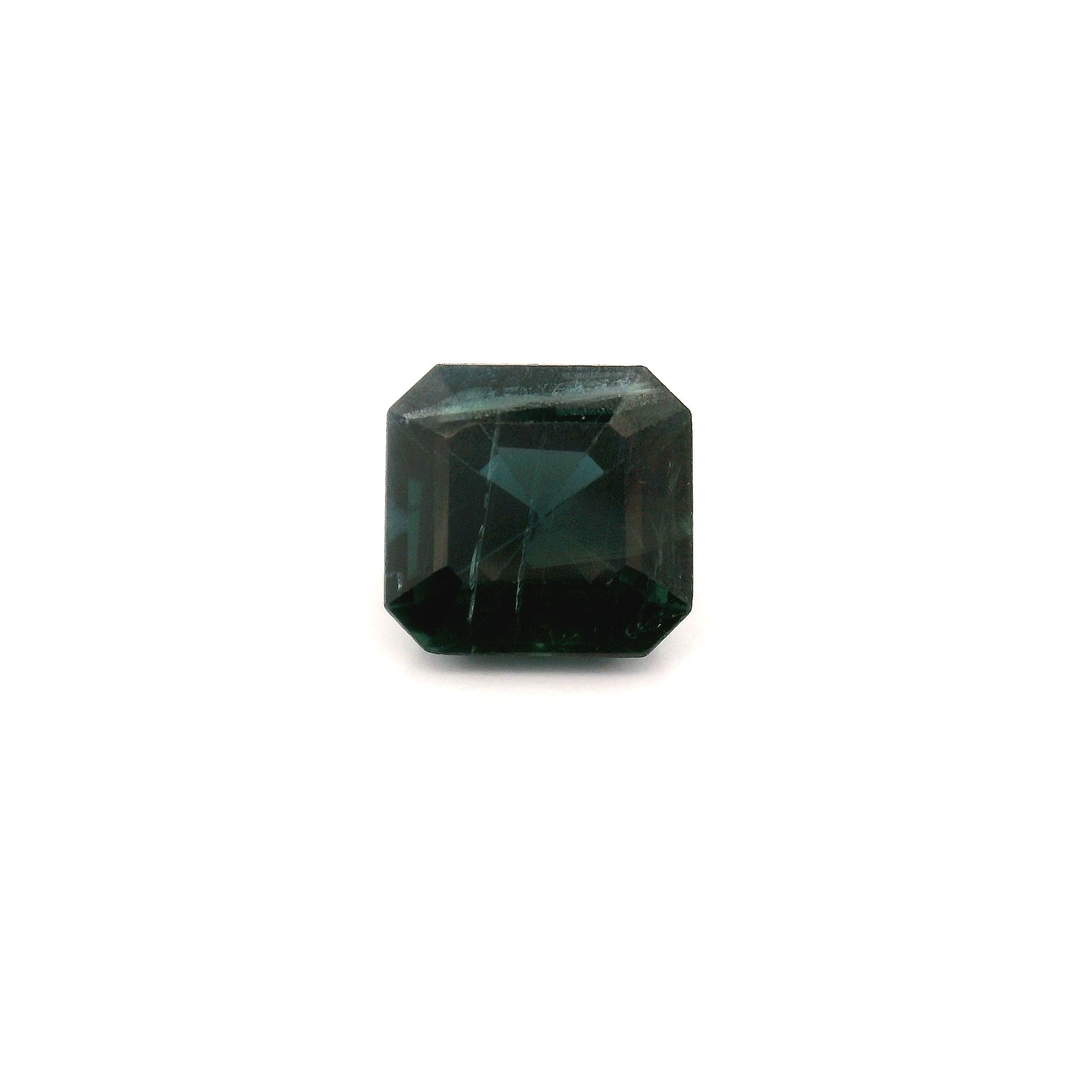 Szafir 2,14 ct, niebieski, szlif ośmiokątny